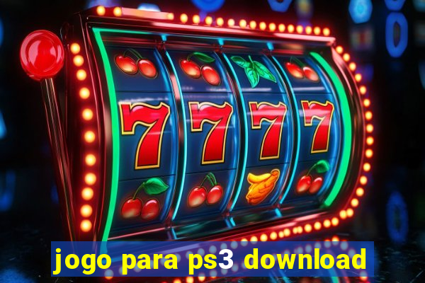 jogo para ps3 download